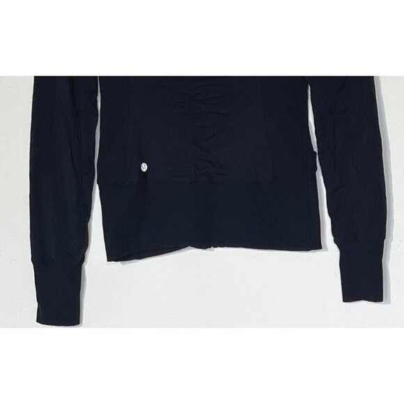Lululemon In Flux Black Reversible Full Zip Hoodie Jacket - Picture 15 of 16